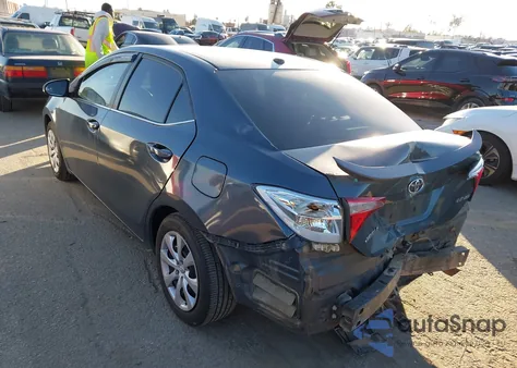 2014 Toyota Corolla Le Eco Premium из США, поврежденный, VIN 5YFBPRHE7EP089359